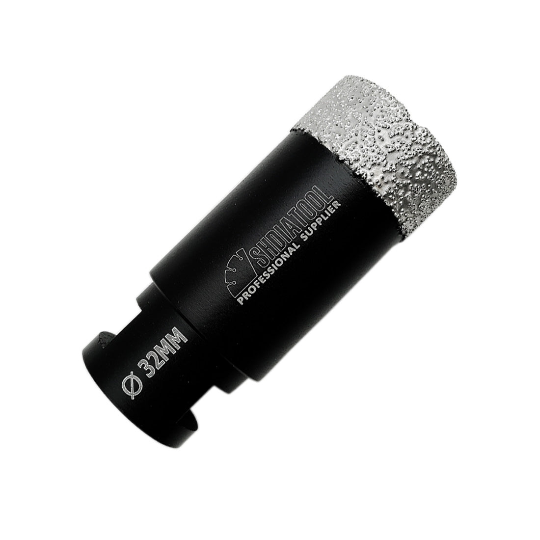 Black Dry Diamond Drill Bits for Porcelain Tile Granite M14 thread Diameter 20mm to 100mm - DIATOOL