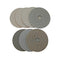 SHDIATOOL 5" Diamond Polishing Pads White Resin Bond for Marble Granite Wet Diamond Sanding Disc Pack of 6pcs or 7pcs - SHDIATOOL
