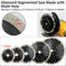 SHDIATOOL Concrete Diamond Segmented Saw Blade with Multi Holes Cutting  Granite Marble - SHDIATOOL