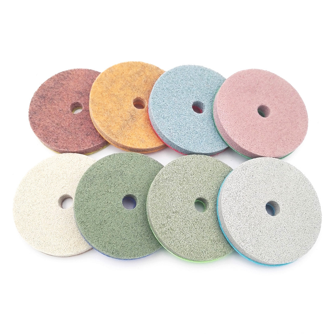 4" Sponge Fiber Polishing Pads for Marble softer stones - DIATOOL