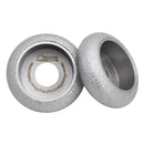 3"/75mm Vacuum Brazed Diamond Convex Wheel for Grinding Concrete Marble Granite 2pcs - SHDIATOOL