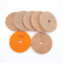 4" Sponge Fiber Polishing Pads for Marble softer stones - DIATOOL