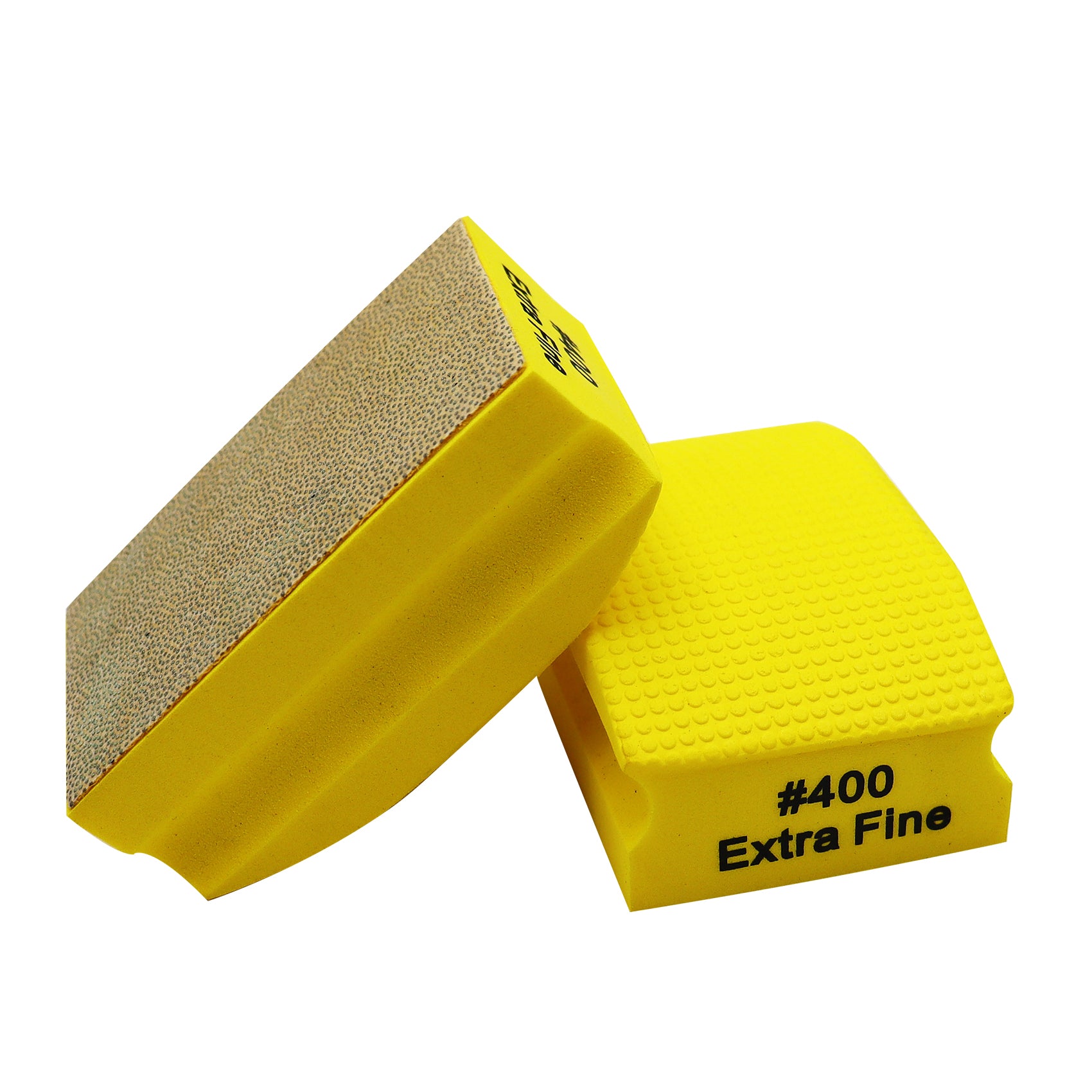 SHDIATOOL Diamond Hand Polishing Pad Dotted electroplated 90X55MM Hard Foam-Backed Hand pad Grit - SHDIATOOL