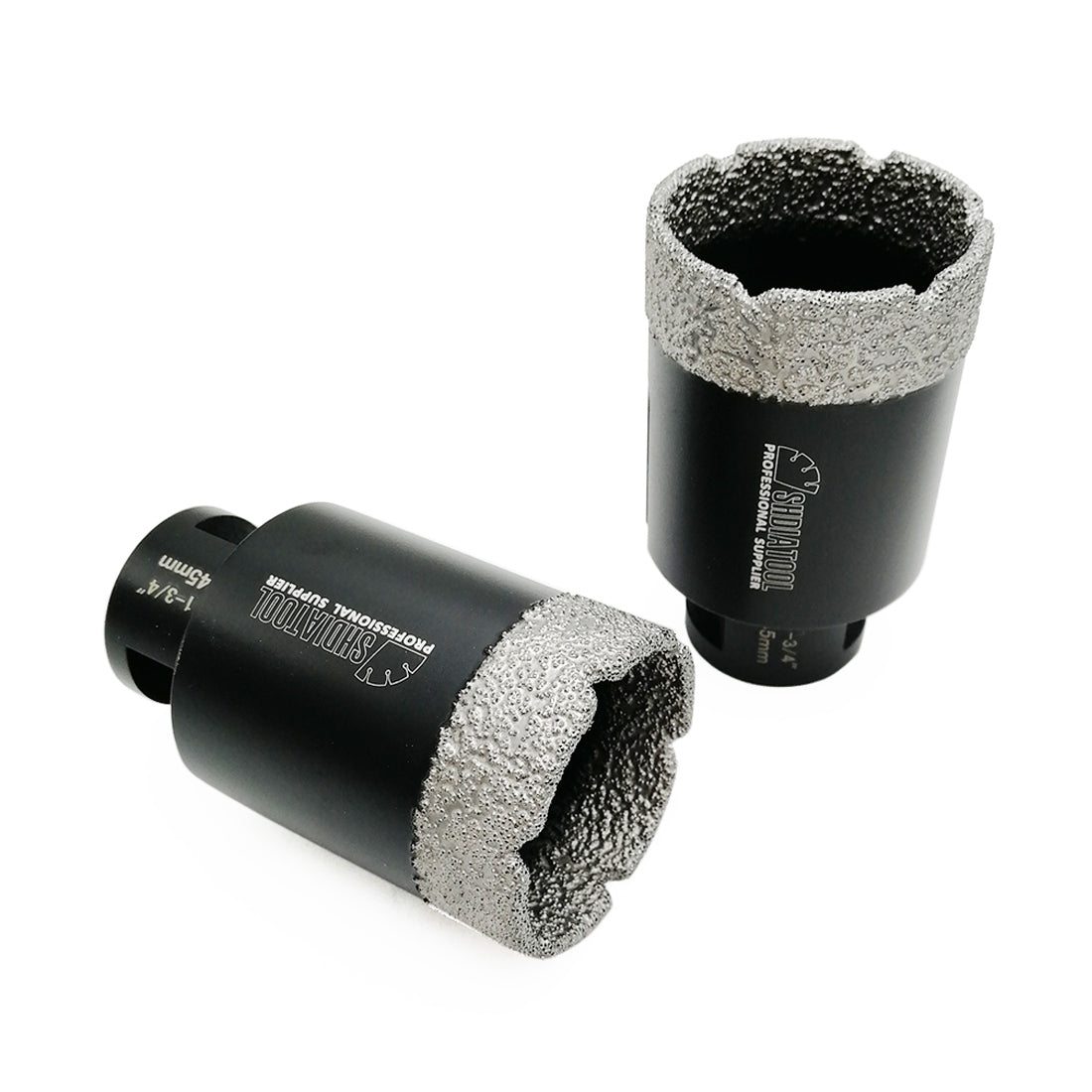 SHDIATOOL Diamond Core Drill Bits for Porcelain Ceramic Tile Marble Brick Vacuum Brazed Hole Saw from 1/4 inch to 6 inch - SHDIATOOL