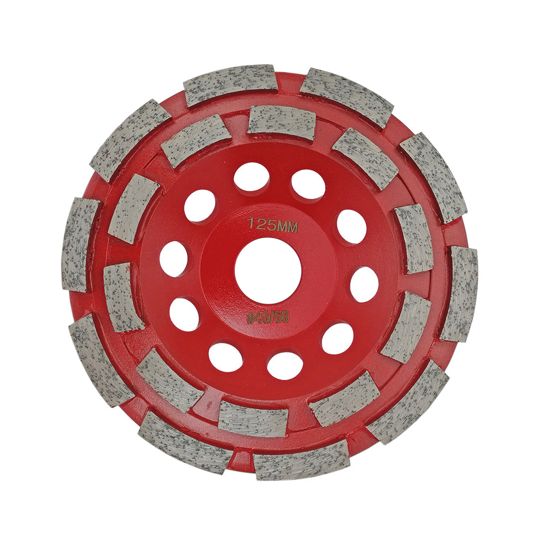 SHDIATOOL Concrete Turbo Row Diamond Grinding Cup Wheel Hard Masonry Marble Weld Turbo Cup Disc Fits 7/8 Inch Arbor from 4" to 7" - SHDIATOOL